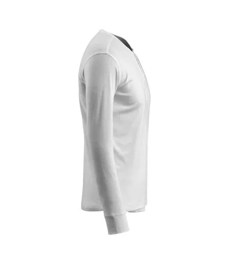Womens/ladies Crossover Long-sleeved T-shirt White Mascot