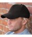 Casquette Style Pro 100% Coton Adulte Unisexe Noir Result-1