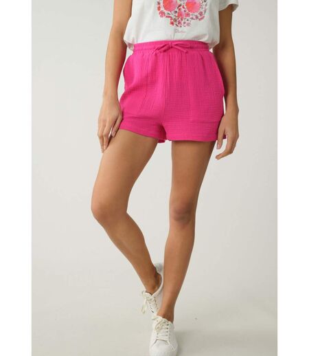 Short en gaze de coton pour femme YANNA