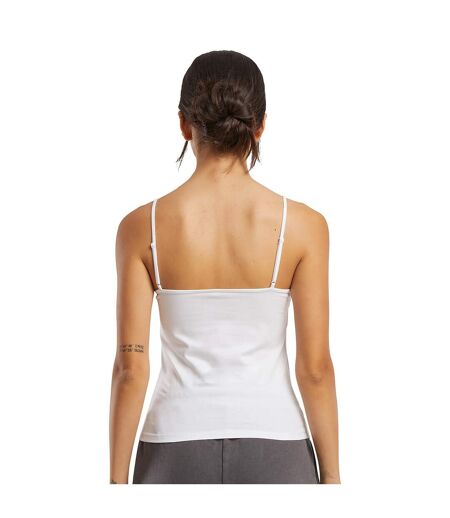 Womens/ladies Jersey Stretch Top White Build Your Brand