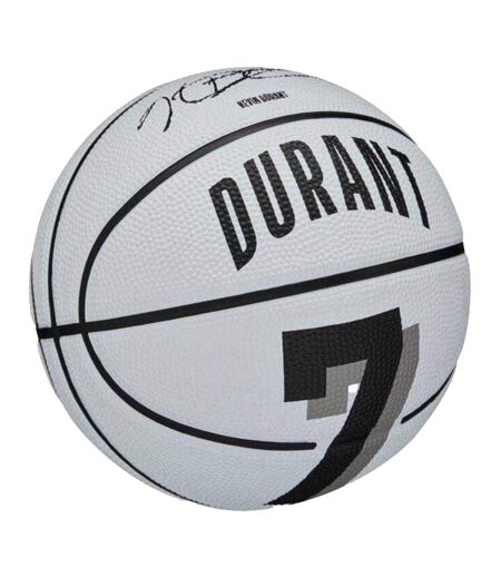 Ballon De Basket Motif/style Mini Kevin Durant Taille 3 Blanc Wilson