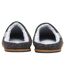 Pantoufles mules doublées en peluche pour hommes avec mousse à mémoire de forme-5
