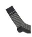 Mens houndstooth jacquard socks dark grey Burton-2