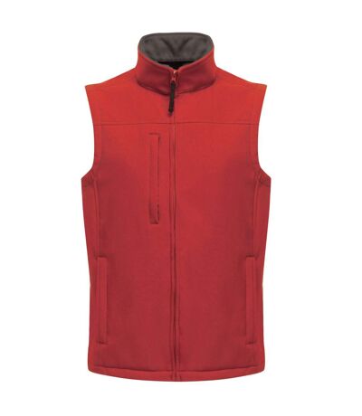 Regatta Mens Flux Softshell Bodywarmer / Sleeveless Jacket (Water Repellent & Wind Resistant) (Navy/Navy) - UTRW1213