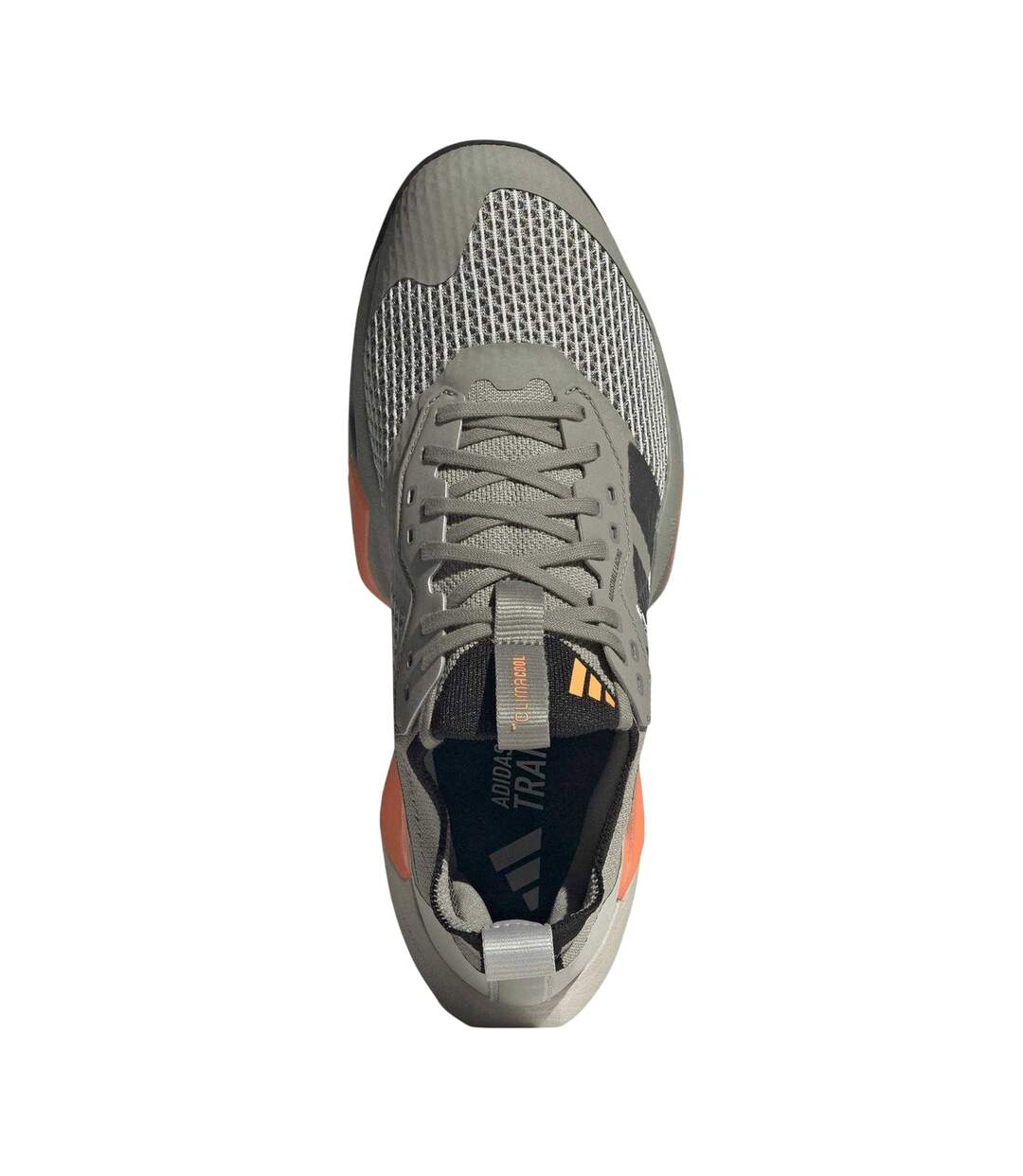 Baskets Motif/style Logo Rapidmove Adv Homme Argenté Orange Adidas-4