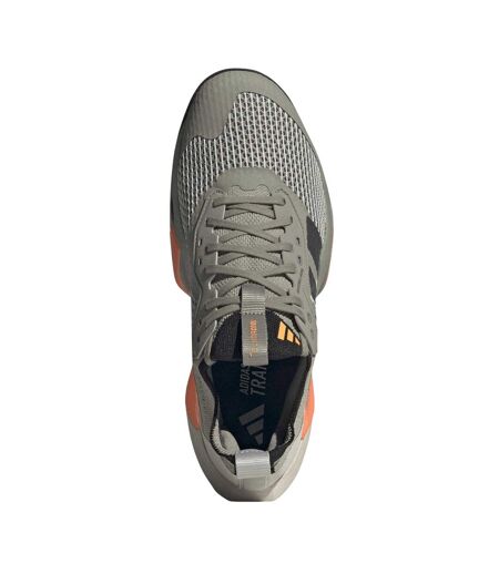 Baskets Motif/style Logo Rapidmove Adv Homme Argenté Orange Adidas