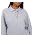 Sweat Femme Gris Pâle Brave Soul-4