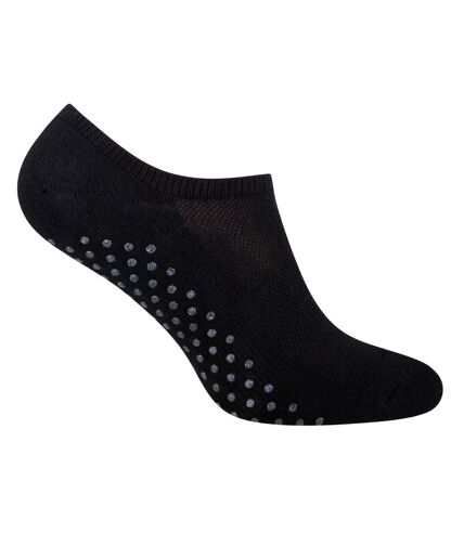 Steven - Ladies Invisible Cotton Socks with Grips