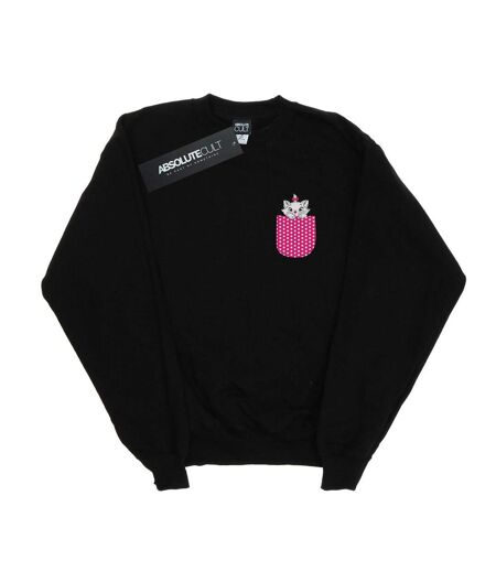 Disney - Sweat ARISTOCATS MARIE CHEST - Femme (Noir) - UTBI12509