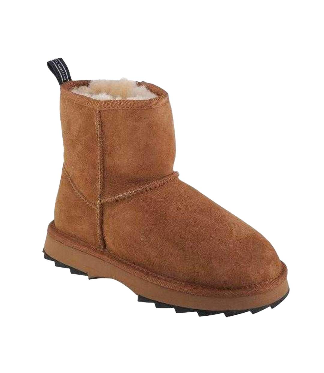 Bottines Motif/style Mini Sharky Femme Marron EMU Australia-1
