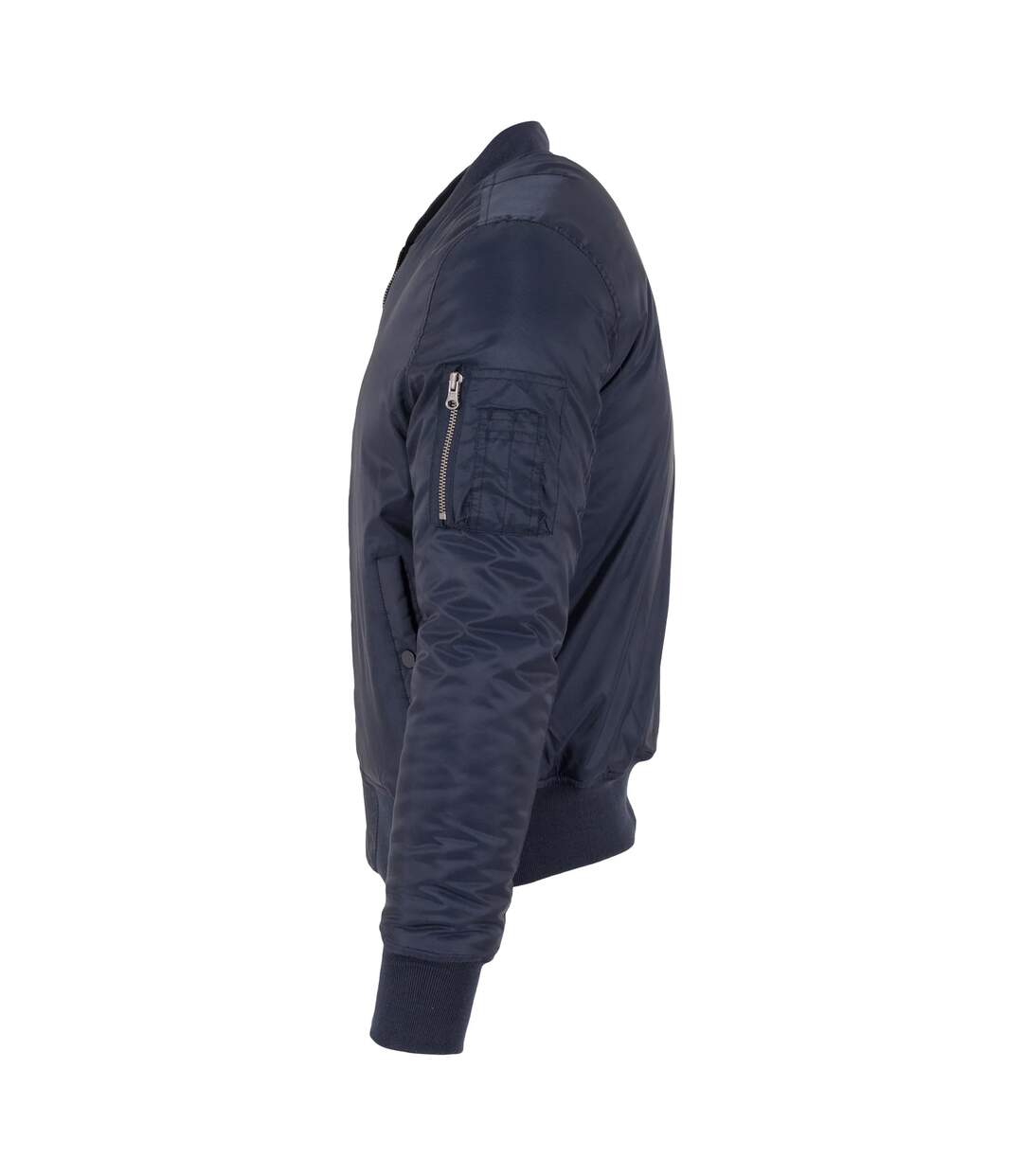 Mens basic bomber jacket navy Urban Classics-3