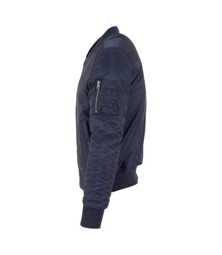 Mens basic bomber jacket navy Urban Classics