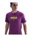 Mens Fc Barcelona T-shirt Purple Nike-4