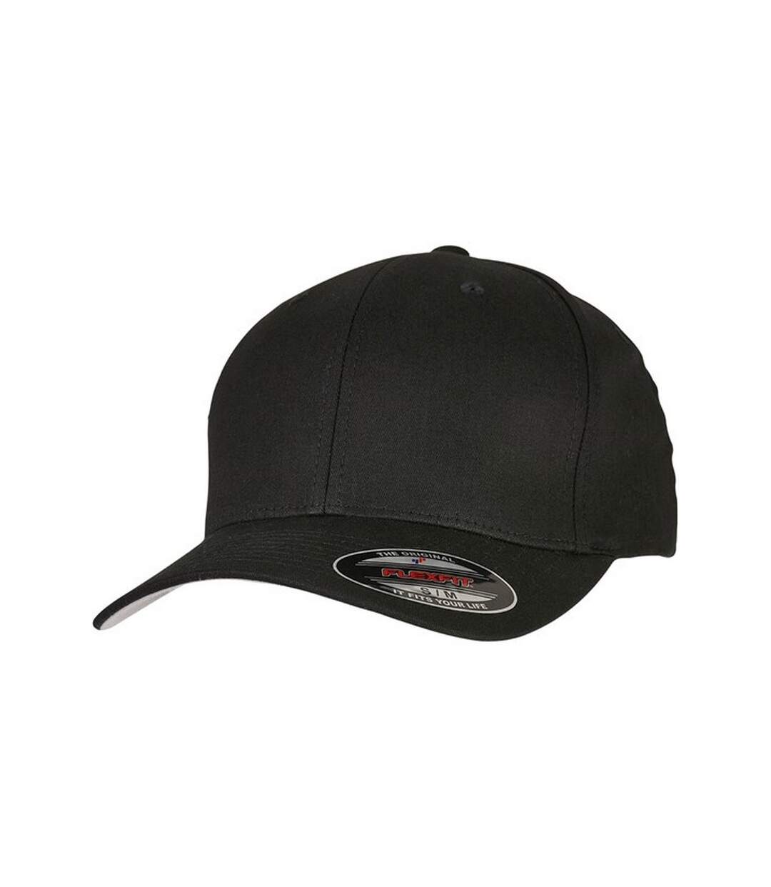 Casquette de baseball adulte noir Flexfit