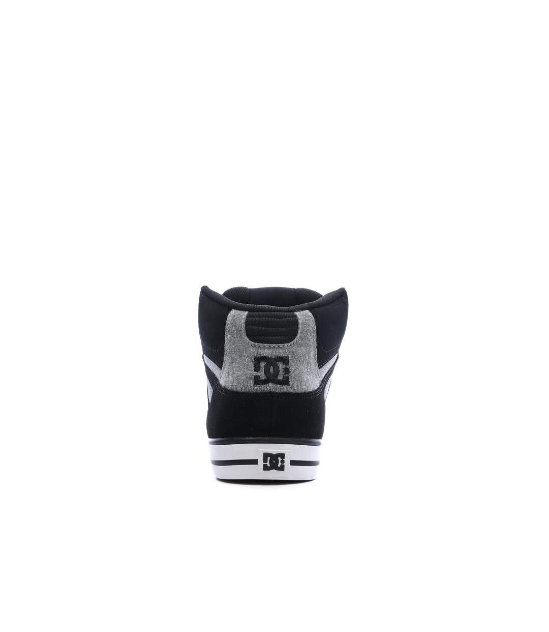 Baskets noir/gris homme dc shoes pure-3