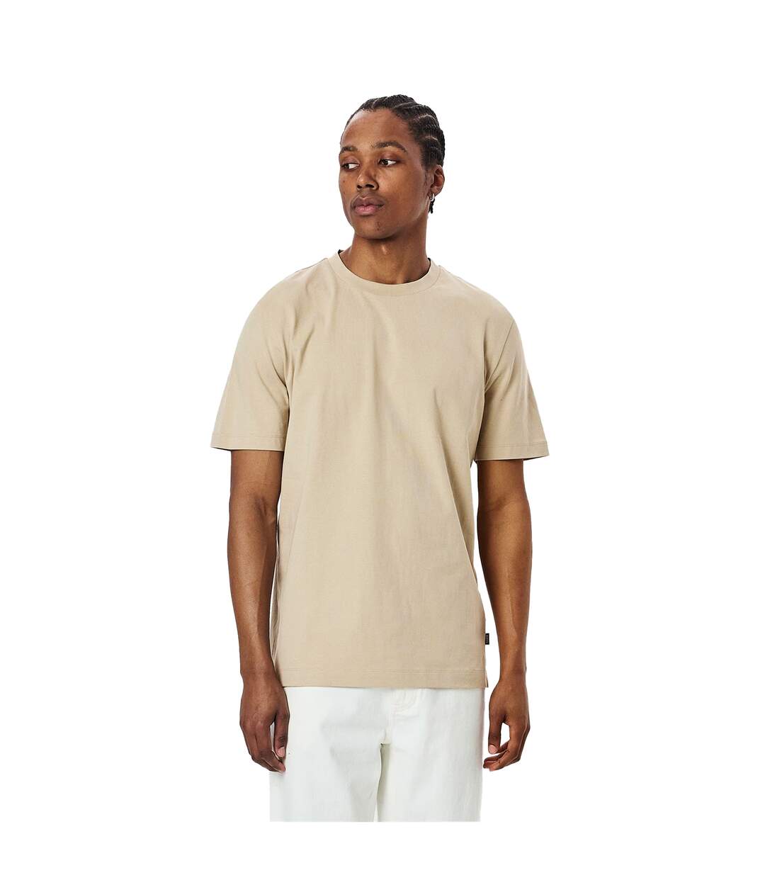 T-shirt Motif/style Imprimé Au Dos H-taut Adulte Beige Clair Boss-4