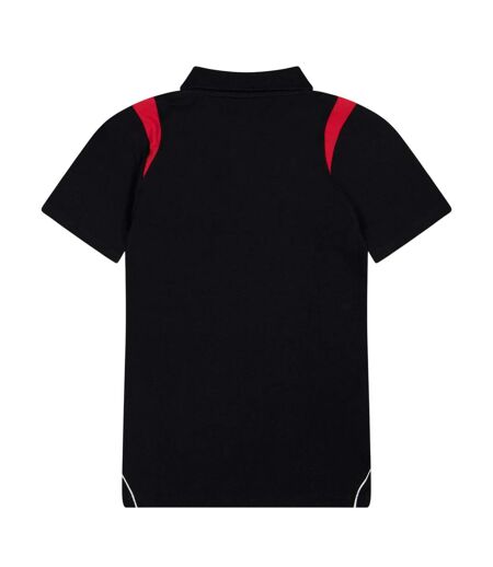 Mens Training Polo Shirt Black Warrior