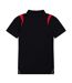 Mens Training Polo Shirt Black Warrior-2