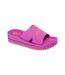Claquettes Nika Femme Rose Iguana-1