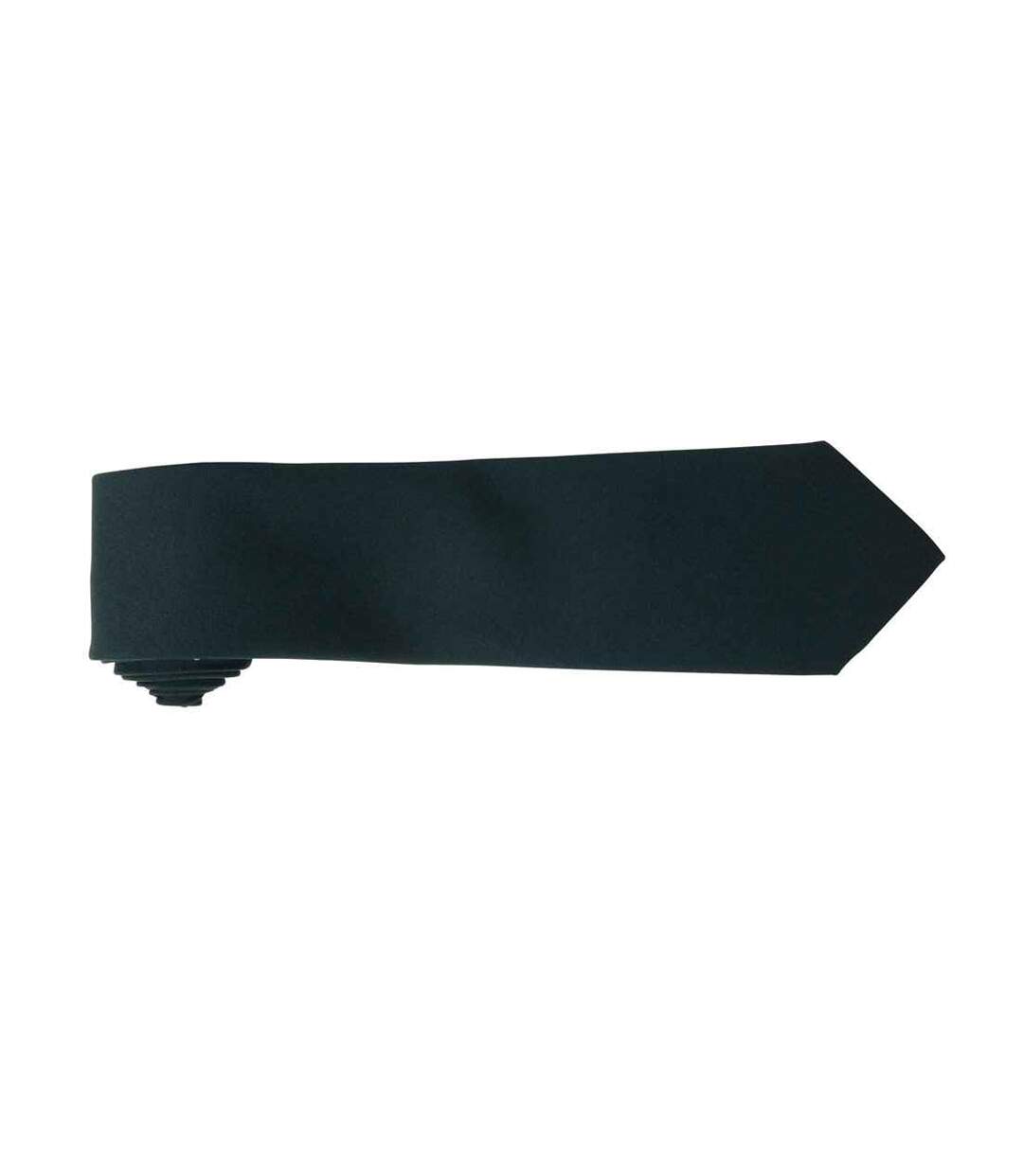 Cravate Unie Homme Taille Unique Vert Bouteille Premier-2