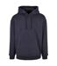 Sweat À Capuche Homme Bleu Marine Build Your Brand-1