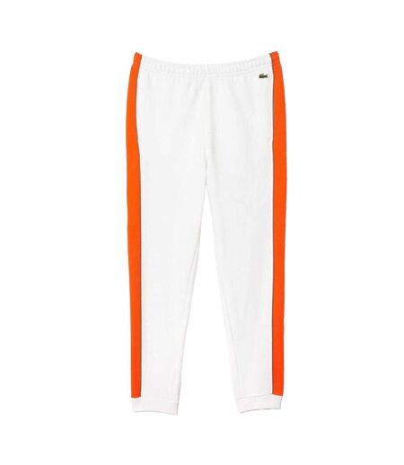Pantalon De Jogging Homme Blanc Orange Lacoste