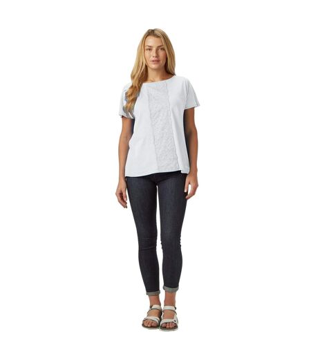 Craghoppers Womens/Ladies Connie Lightweight Short Sleeve Top (Optic White) - UTCG650