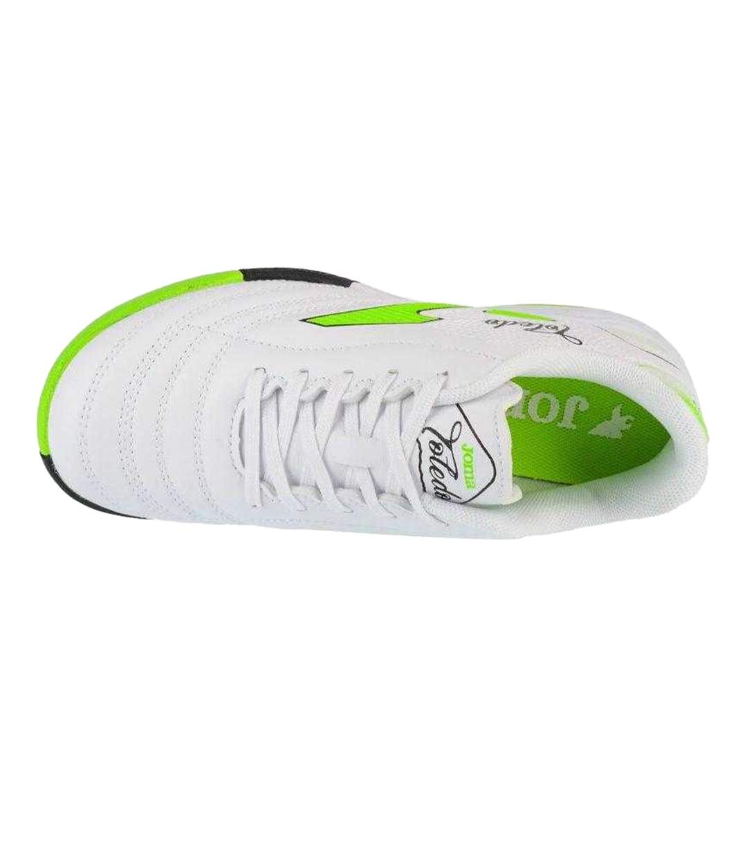 Childrens/kids Toledo Artificial Ground Football Boots White Joma-2