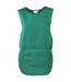 Premier Ladies/Womens Pocket Tabard / Workwear (Emerald) (UTRW1078)