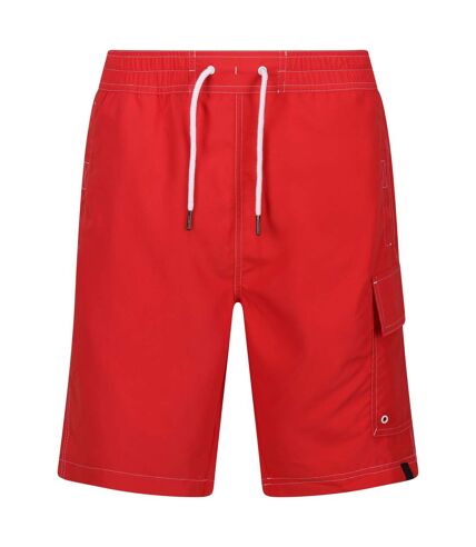 Short de bain hotham homme rouge rococo Regatta Regatta