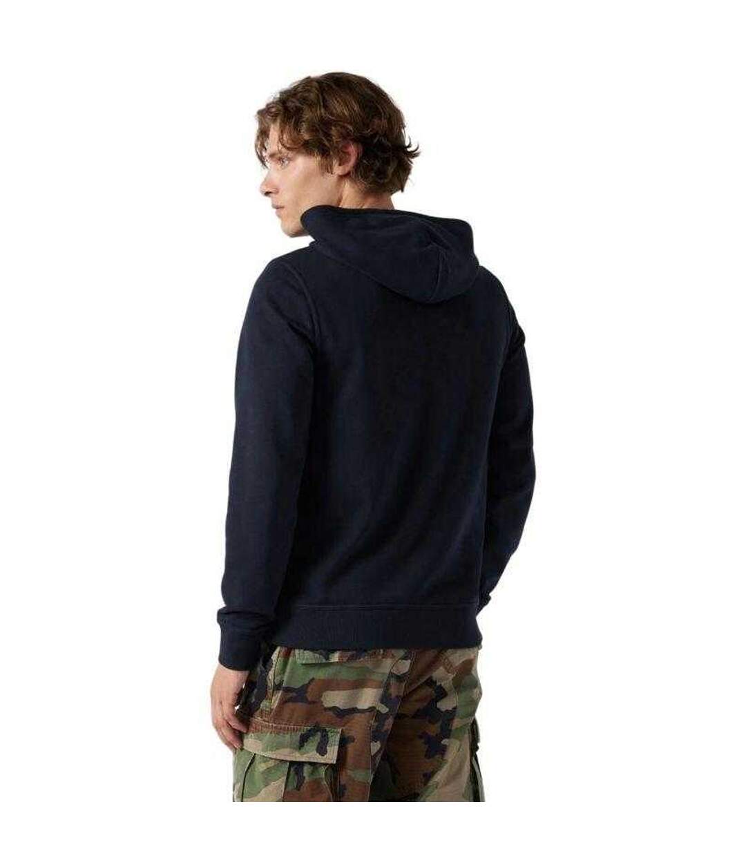 Sweat À Capuche Motif/style Logo Sur Poitrine Homme Bleu Marine Champion-3