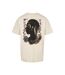 T-shirt Motif/style Travis Scott Giza Homme Beige Mister Tee-3