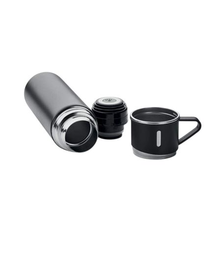 Tonia double-walled 420ml flask one size black MidOcean