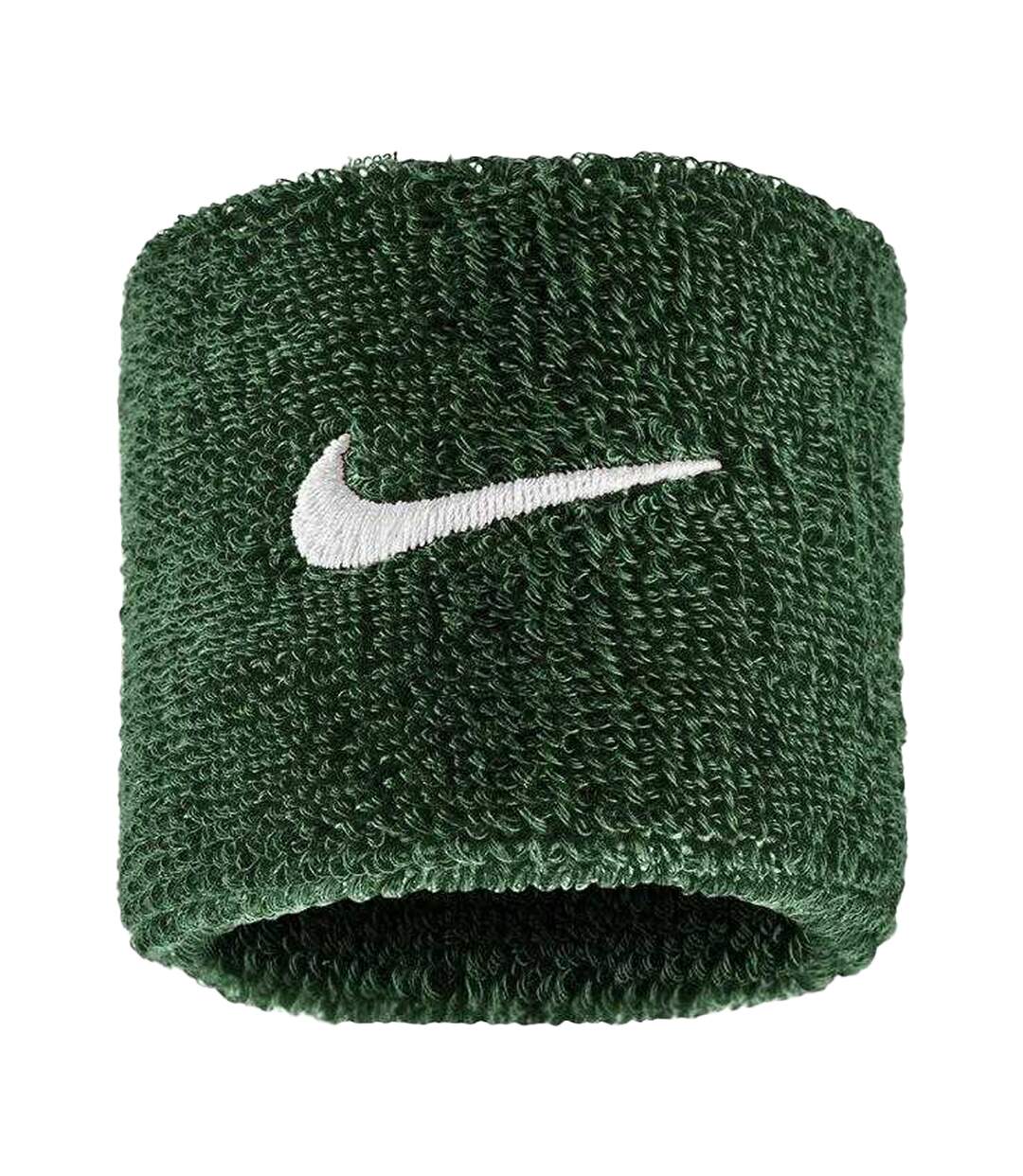 Bandeau De Transpiration Style Swoosh Classic Vert Blanc Nike-3