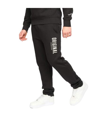 Mens Kensby Joggers Black Crosshatch
