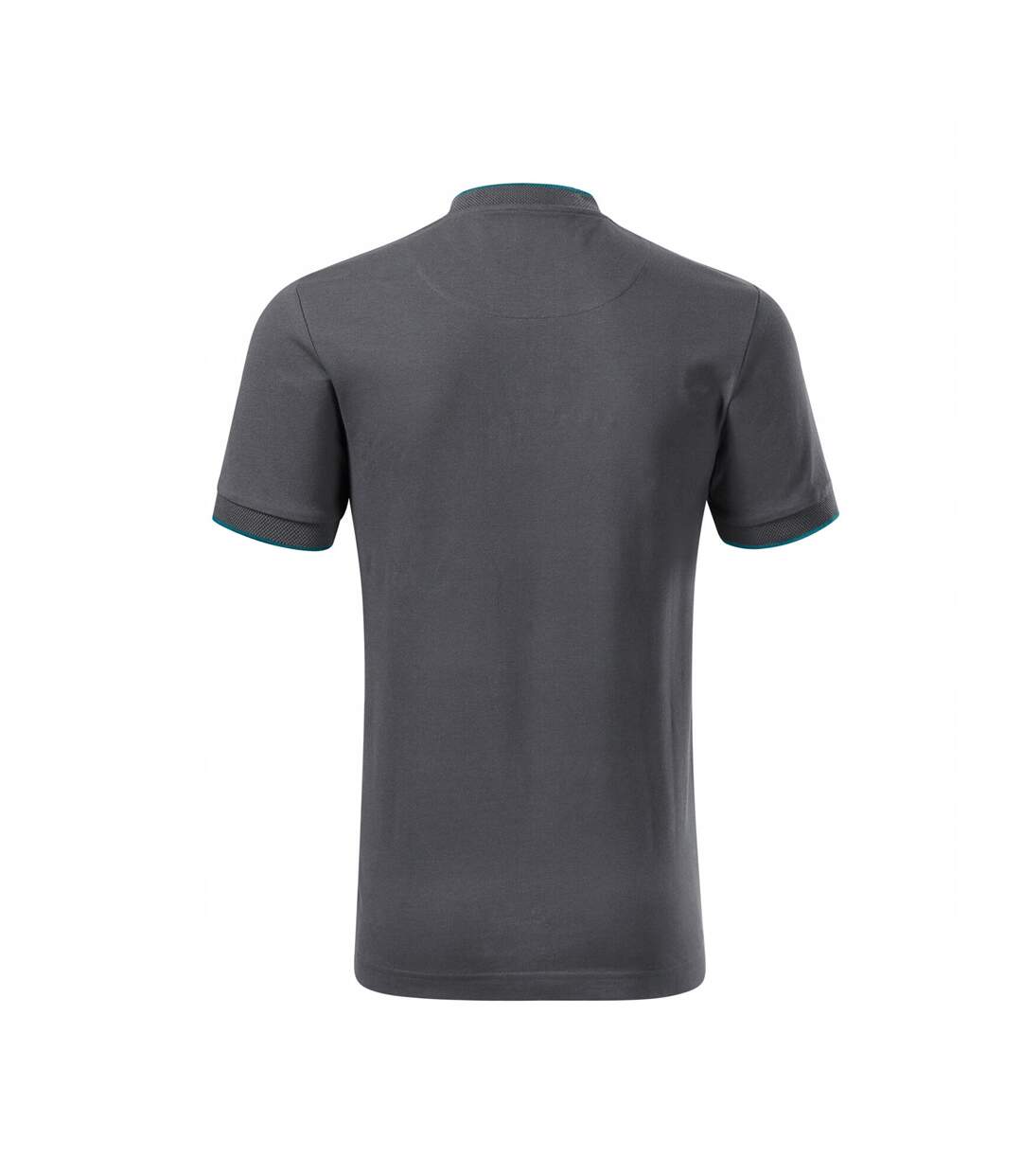 Polo Motif/style Losange Premium Homme Anthracite Malfini-2