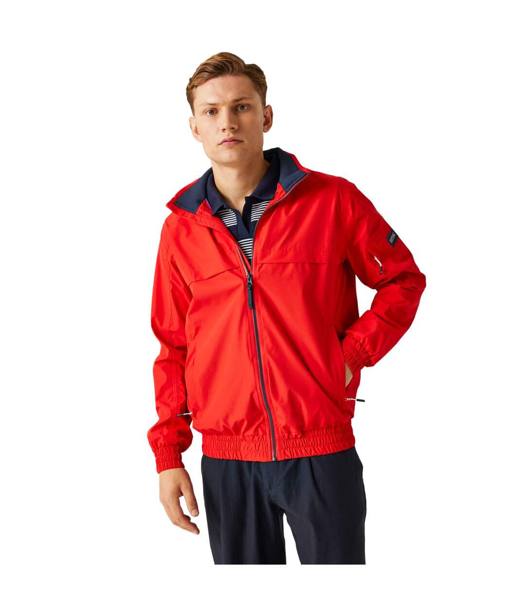 Veste imperméable shorebay homme rouge vif Regatta-4