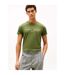 Mens Embroidered Logo Crew Neck T-shirt Pine Tommy Hilfiger-2