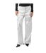 Womens/ladies Ow Wide Leg Cargo Trousers Coconut Milk Off White-4