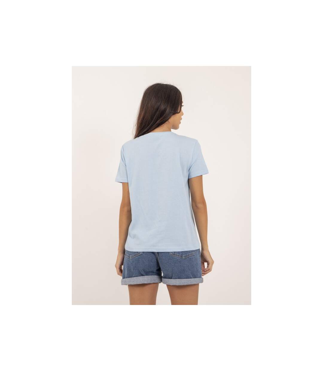 T-shirt col rond pur coton FABIANA - Dona X Lisa-2