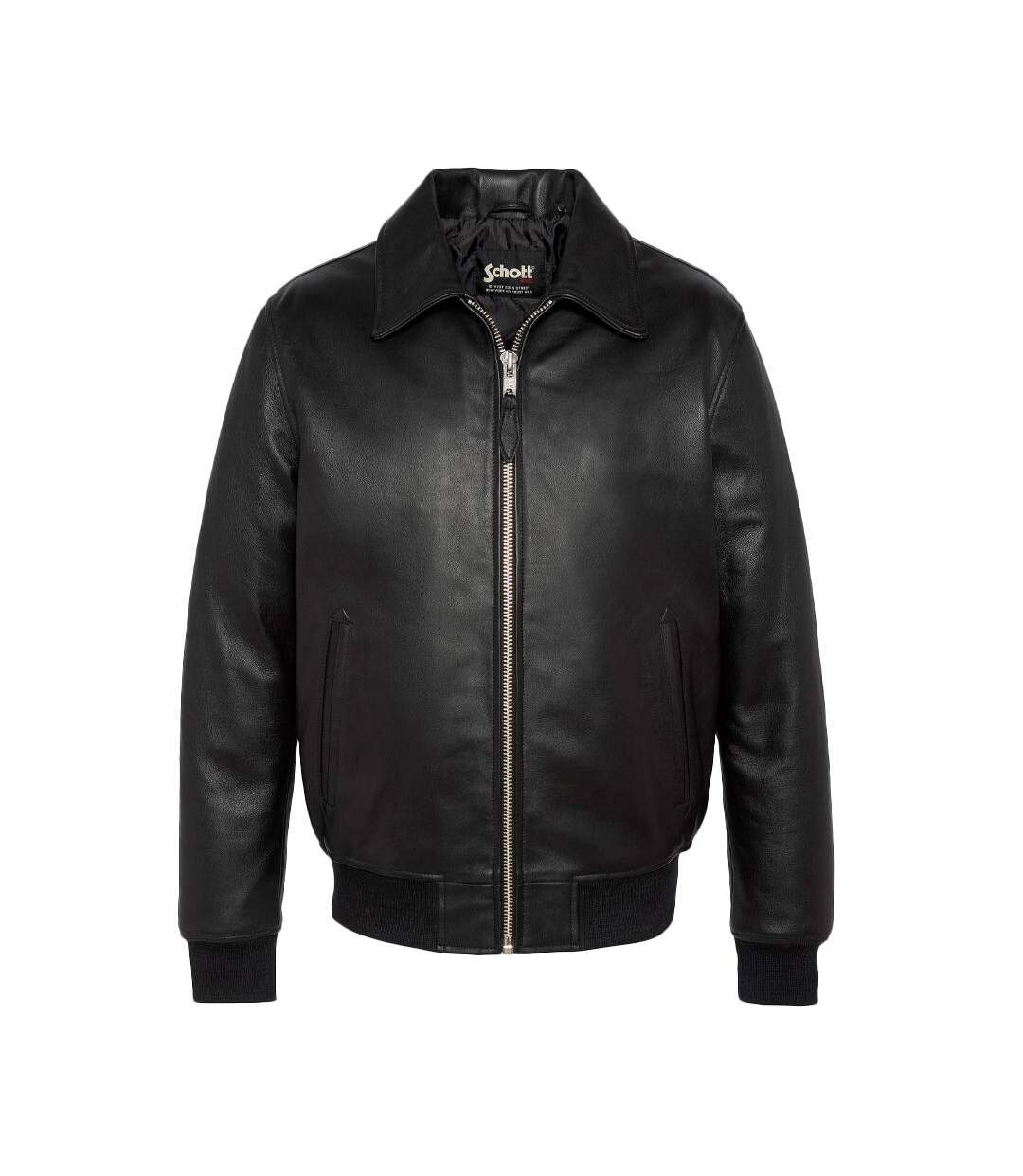 Blouson cuir noir homme schott lcdetroit-1