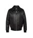 Blouson Cuir Noir Homme Schott LCDETROIT - L