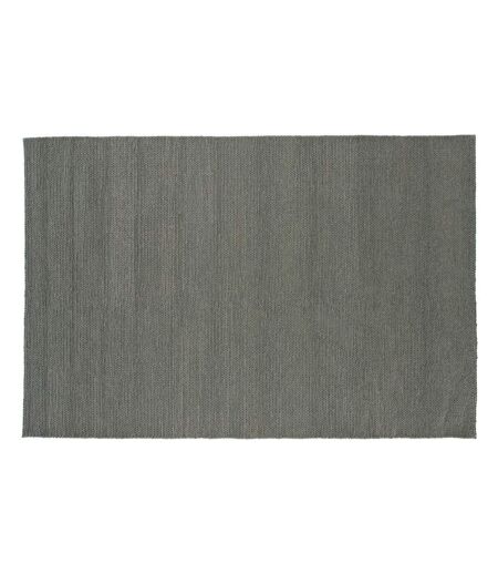 Tapis Tressé en Laine Marta 200x300cm Vert