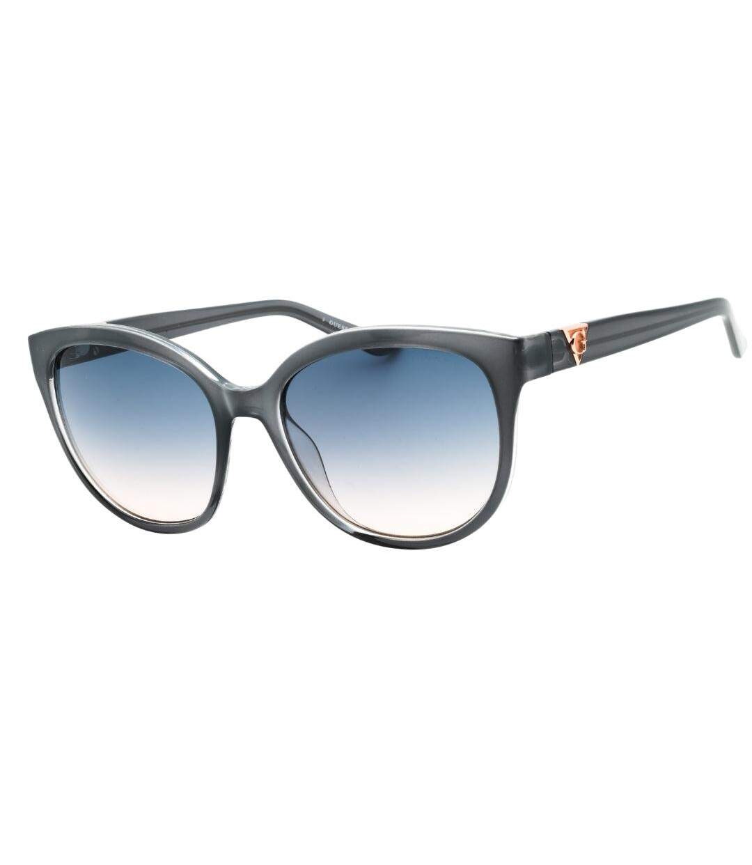 Lunettes De Soleil Motif/style Dégradé Femme Taille Unique Gris Bleu Guess-2