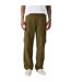 Mens Parachute Mid Rise Straight Leg Cargo Trousers Dark Olive Levis-4