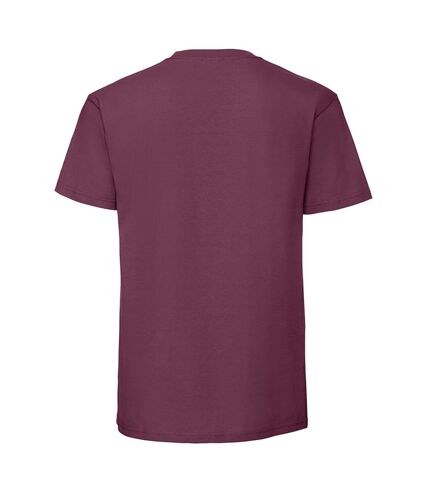 Fruit Of The Loom - T-shirt Ringspun Premium - Homme (Bordeaux) - UTPC3033