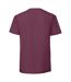 Fruit Of The Loom Mens Ringspun Premium T-Shirt (Burgundy) - UTPC3033