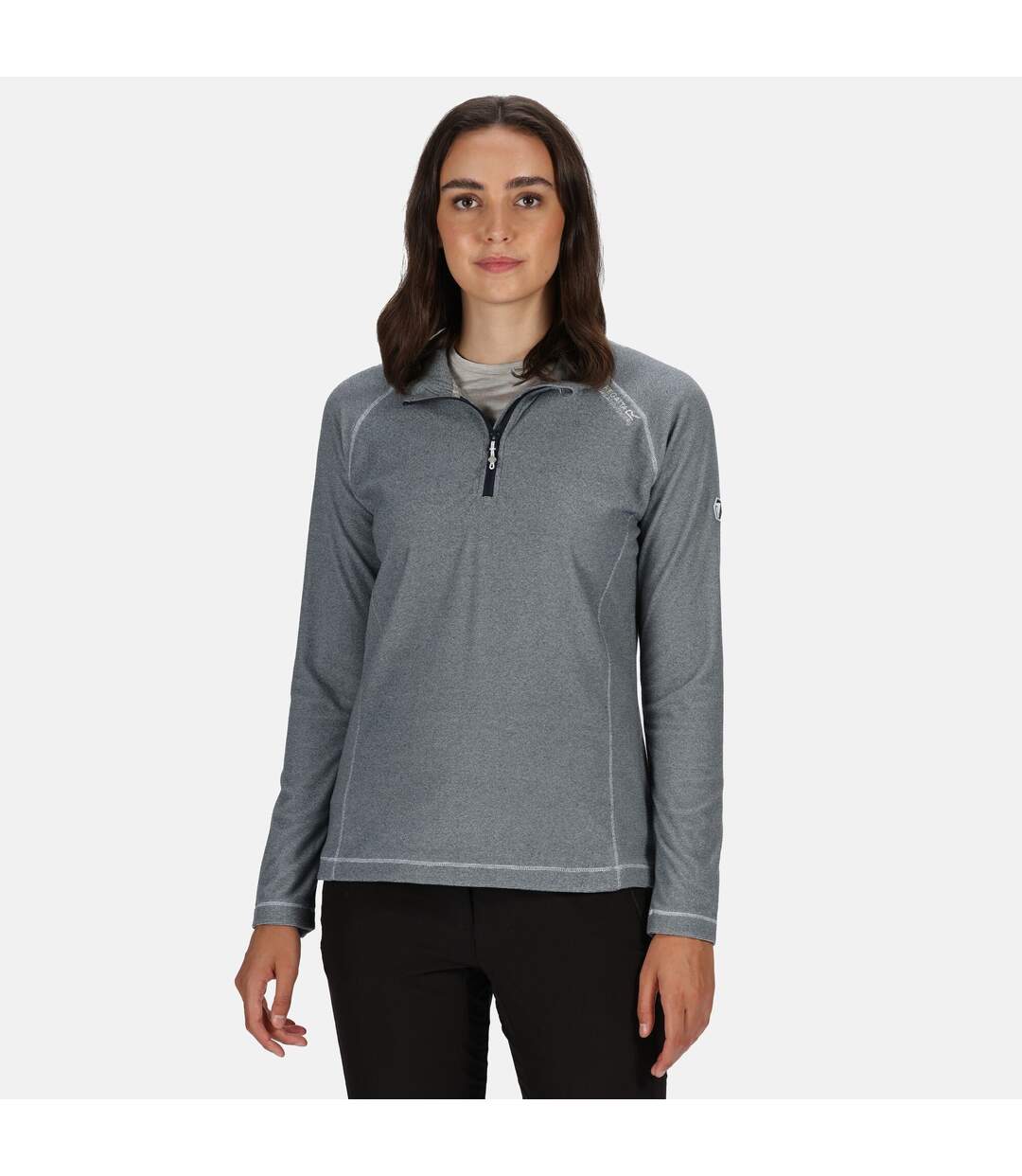 Regatta Great Outdoors Womens/Ladies Montes Half Zip Fleece Top (Navy/White) - UTRG1953-4