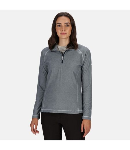 Regatta Great Outdoors Womens/Ladies Montes Half Zip Fleece Top (Navy/White) - UTRG1953