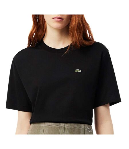 T-shirt noir femme lacoste tf7215 - 32